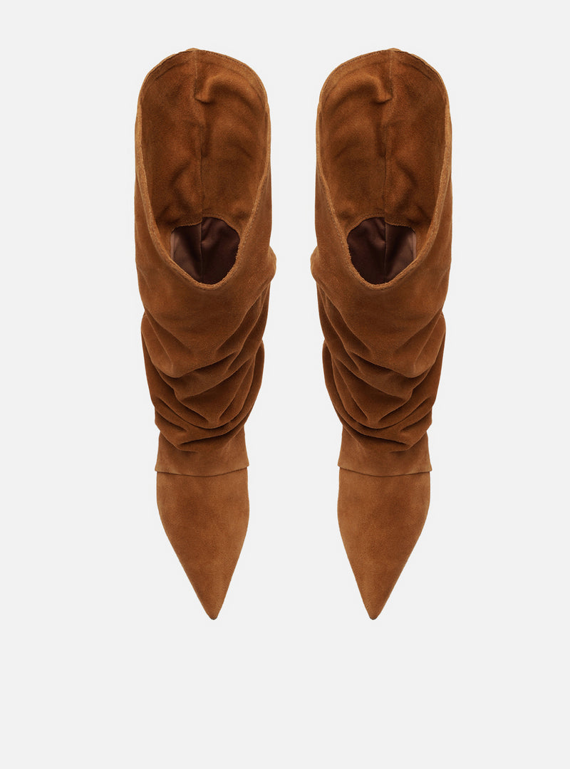 Sabrina Low Stiletto Leather Boot Boots F/25