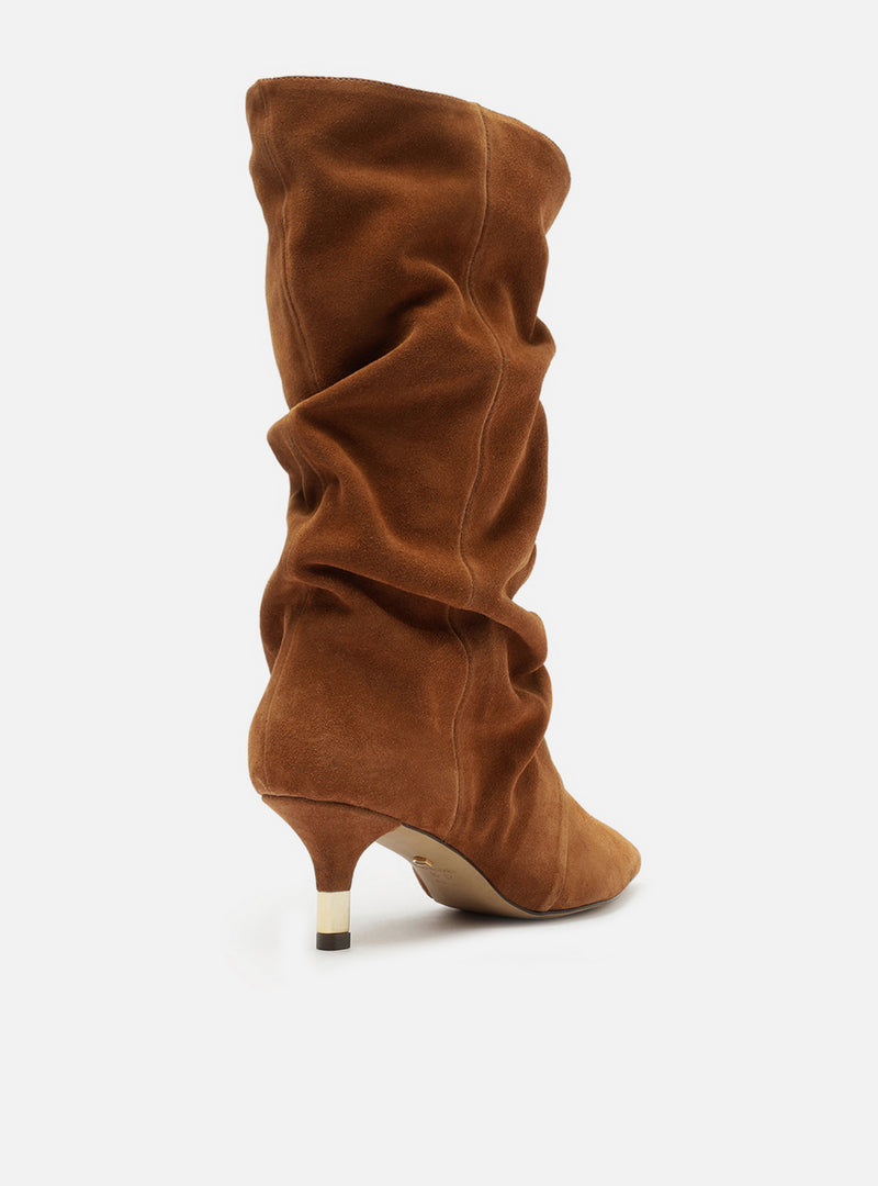 Sabrina Low Stiletto Leather Boot Boots F/25
