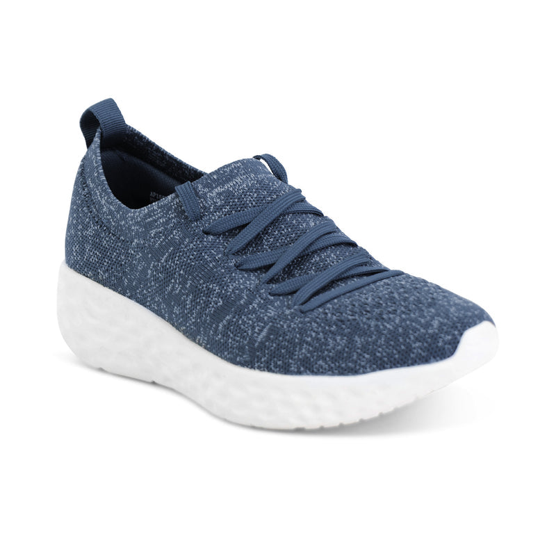 Sadie Lace Up Sneaker #color_navy