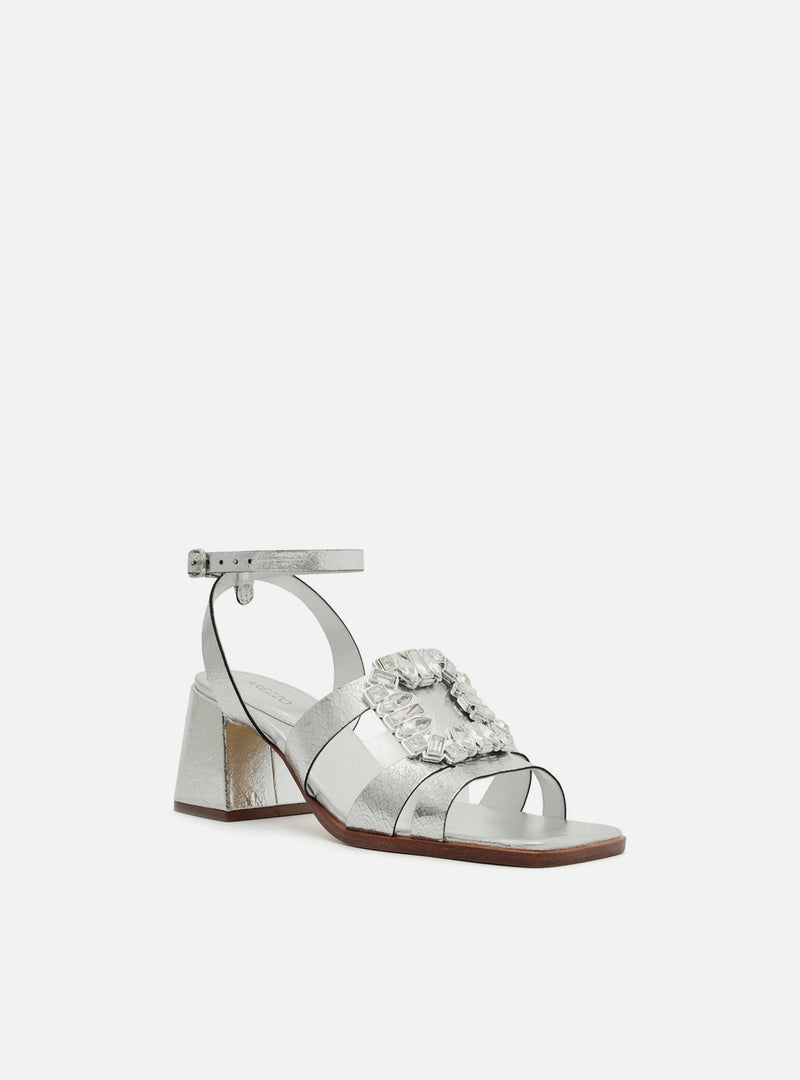 Sadie Leather Block Sandal Sandals RESORT 24
