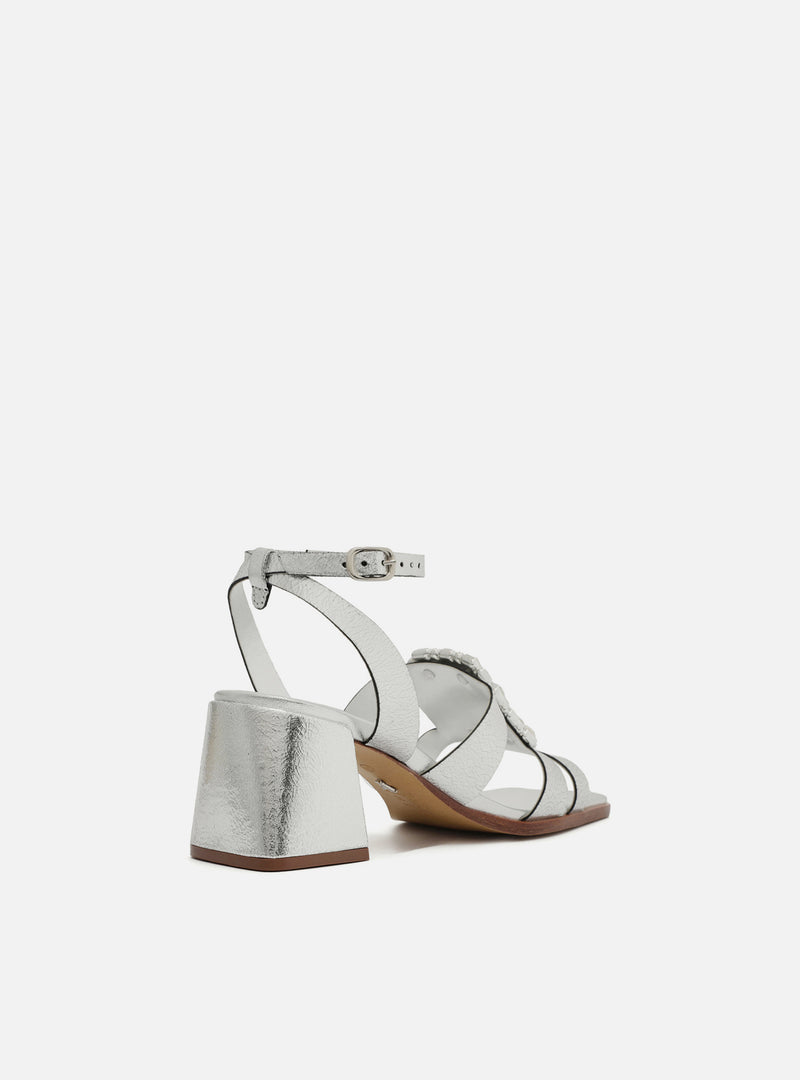 Sadie Leather Block Sandal Sandals RESORT 24