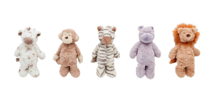 Safari Plush Toys
