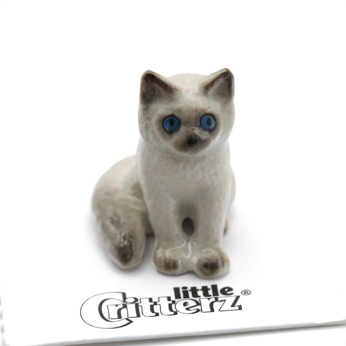 Samantha Ragdoll Kitten Porcelain Miniature