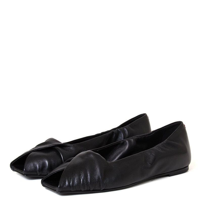 Sami 01 Women's Leather Flat