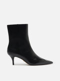 Sasha Low Stiletto Leather Boot Booties F/25
