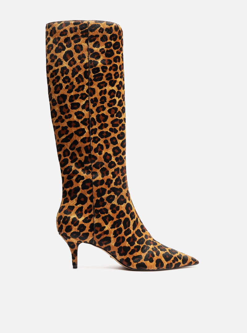 Sasha Low Stiletto Leather Boot Boots F/25
