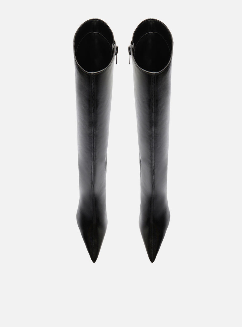 Sasha Low Stiletto Leather Boot Boots F/25