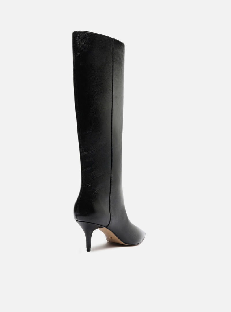 Sasha Low Stiletto Leather Boot Boots F/25