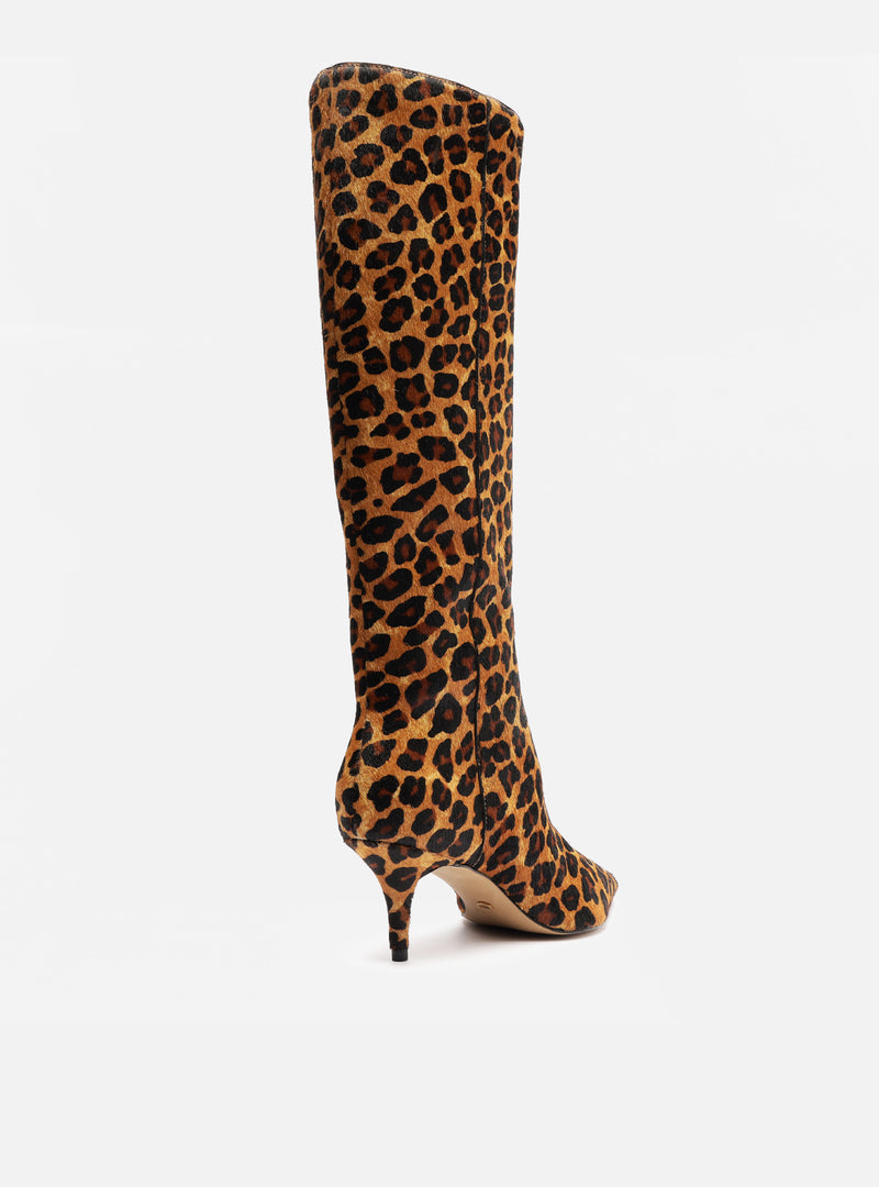 Sasha Low Stiletto Leather Boot Boots F/25