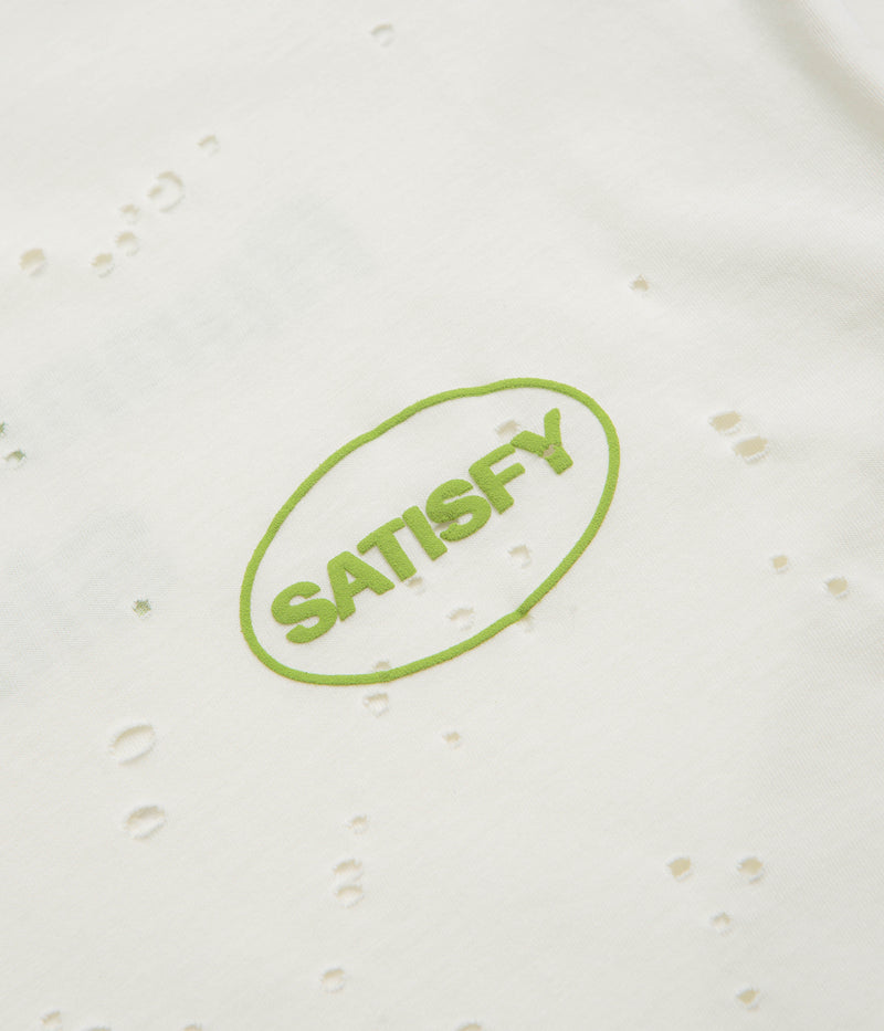 Satisfy MothTech T-Shirt in Off White