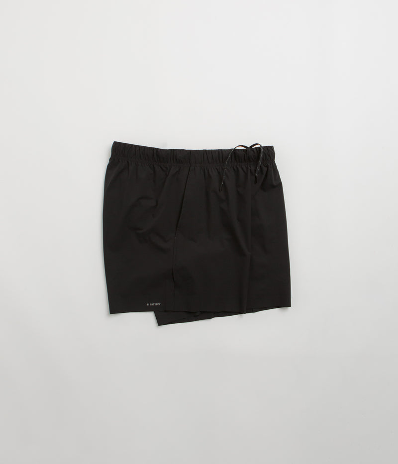 Satisfy PeaceShell 5" Unlined Shorts in Black
