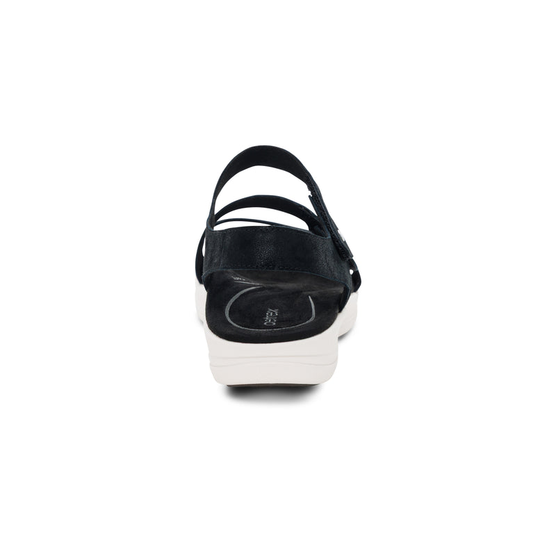 Savannah Adjustable Quarter Strap Sandal #color_black