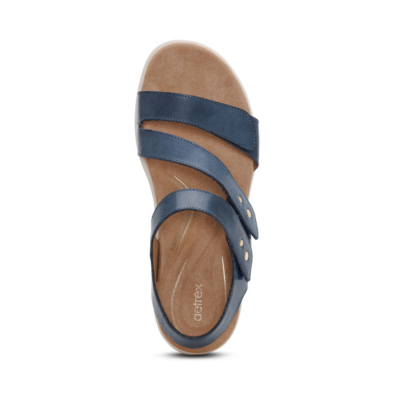 Savannah Adjustable Quarter Strap Sandal #color_hazy blue