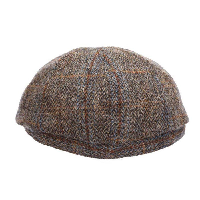 Saville Harris Tweed Wool Ivy Cap - Stetson Hat Flat Cap Stetson Hats