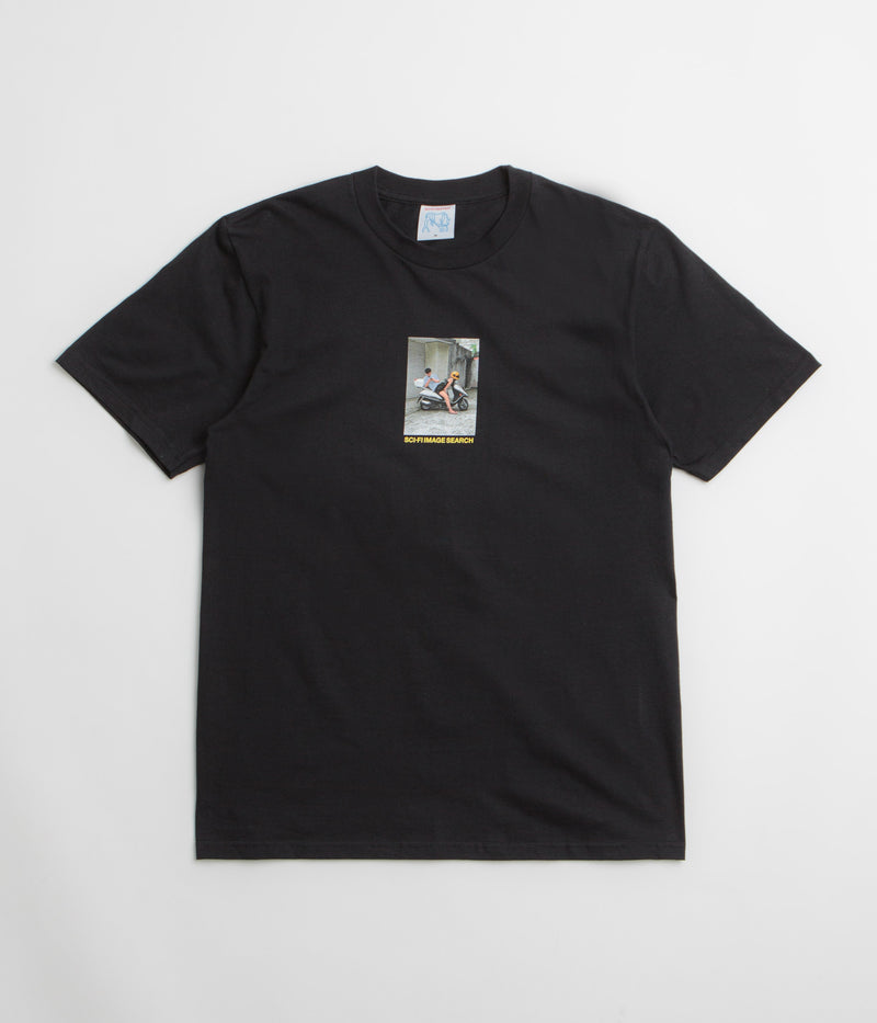 Sci-Fi Fantasy Image Search T-Shirt in Black