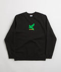 Sci-Fi Fantasy Pegasus Crewneck Sweatshirt in Black