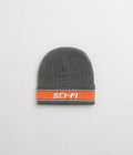 Sci-Fi Fantasy Striped Logo Beanie in Heather