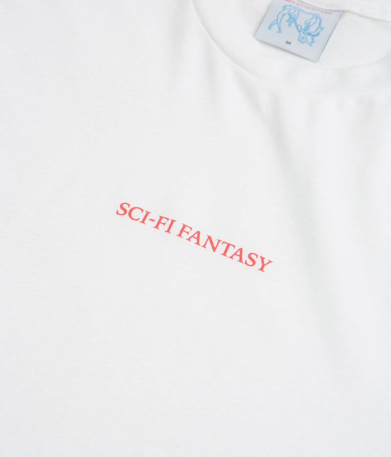 Sci-Fi Fantasy Tiny Classic Logo T-Shirt in White