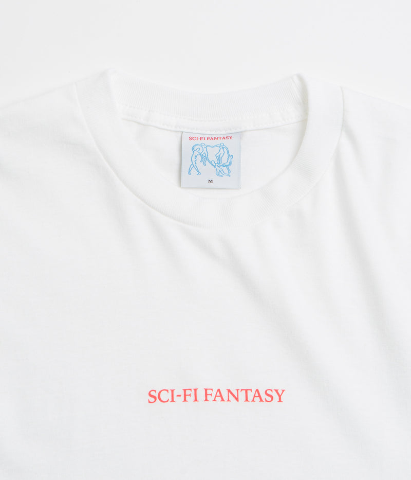 Sci-Fi Fantasy Tiny Classic Logo T-Shirt in White