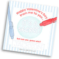 Secret Valentine Card - Boy