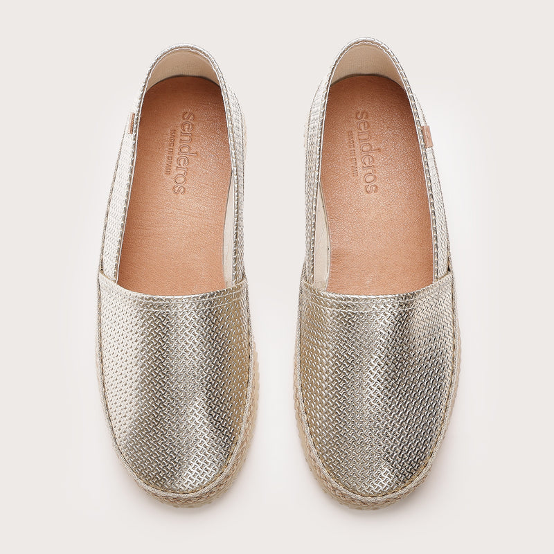 Senderos Anabelle - Platino Metallic