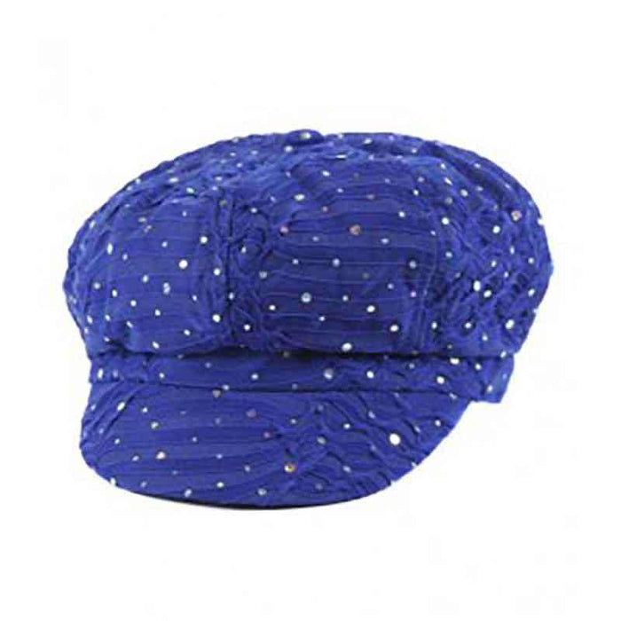 Sequin Speckled Newsboy Cap - Boardwalk Style Cap Boardwalk Style Hats
