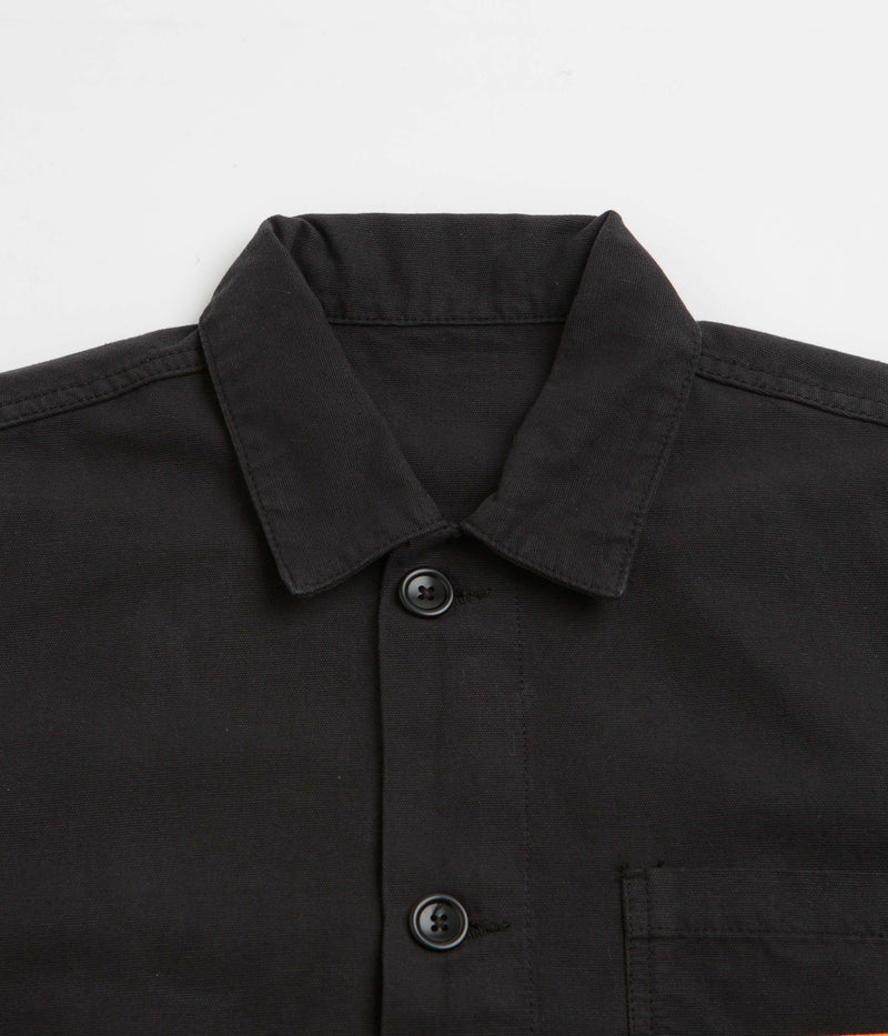 Service Works Canvas Chore Shirt in Black