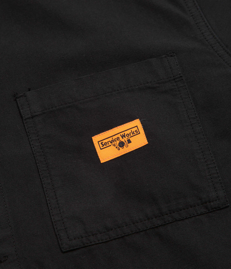 Service Works Canvas Chore Shirt in Black