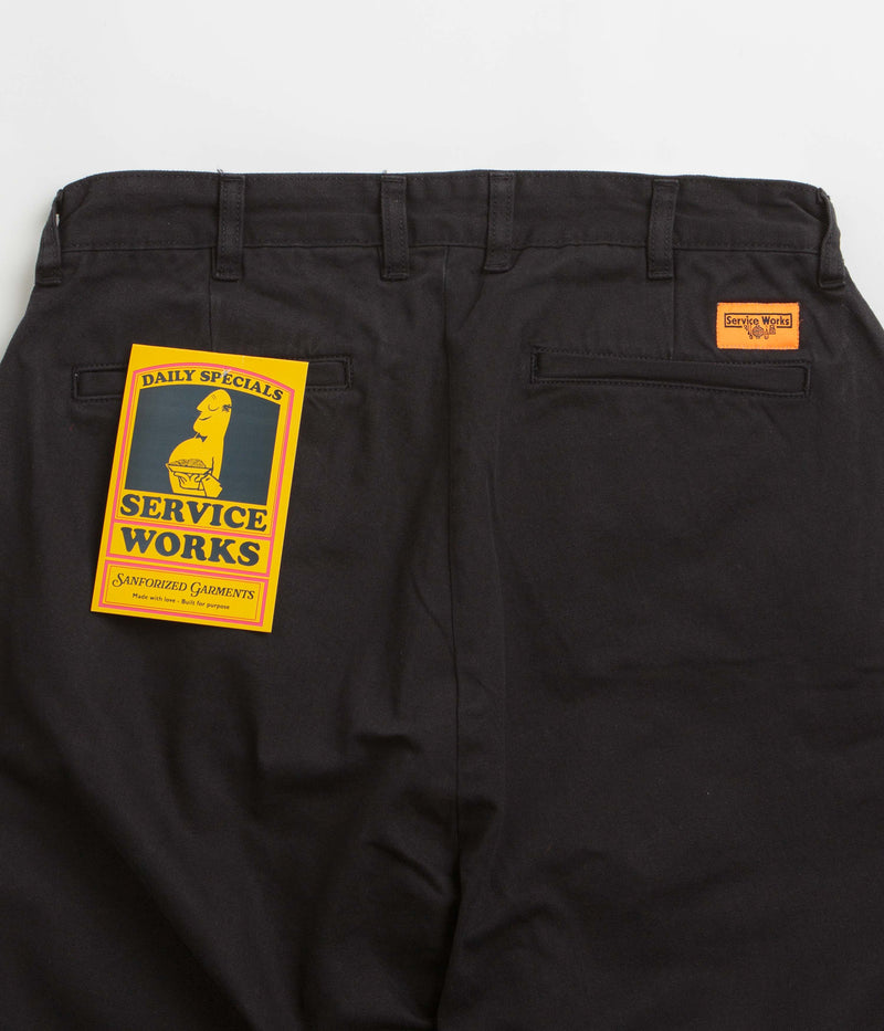 Service Works Drill Part Timer Pants in Black