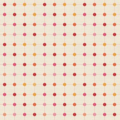 Sewing Mood - Small Buttons Red/Pink - 578