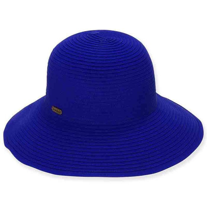 Sewn Ribbon Packable Shapeable Sun Hat - Sun 'N' Sand Hats Wide Brim Hat Sun N Sand Hats