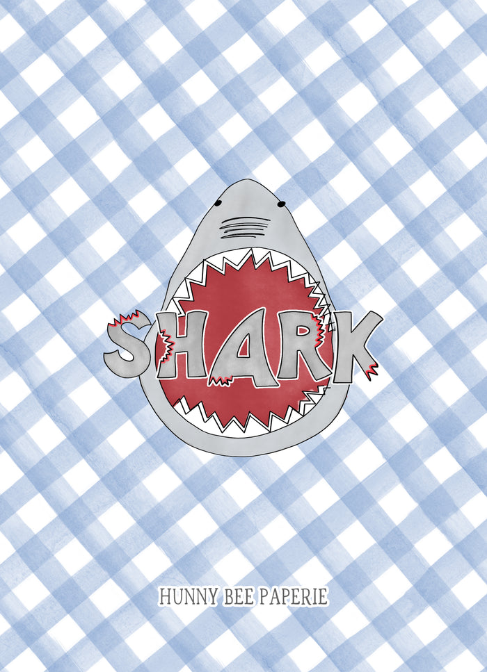 Shark-tastic Birthday Invitation