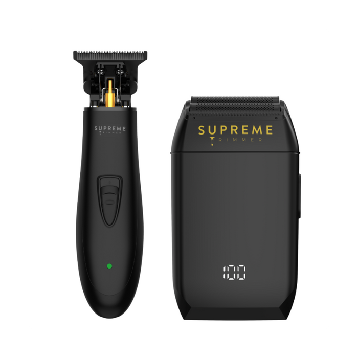 Supreme Trimmer T Shaper Trimmer and Crunch Shaver Bundle