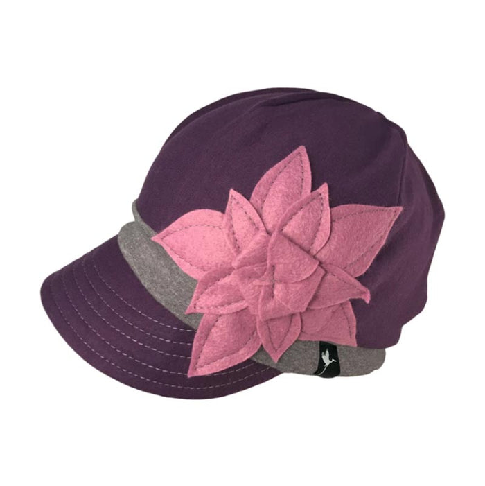 Shine Weekender Small Size Soft Jersey Cap - Flipside Hats Cap Flipside Hats HY001-004 Eggplant