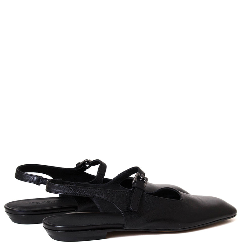 Shira 2D Women's Leather Flat