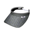 Silver Lining Golf Sun Visor with Coil Lace by GloveIt Visor Cap GloveIt V233 Silver