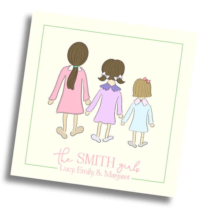Sisters Sibling Calling Card