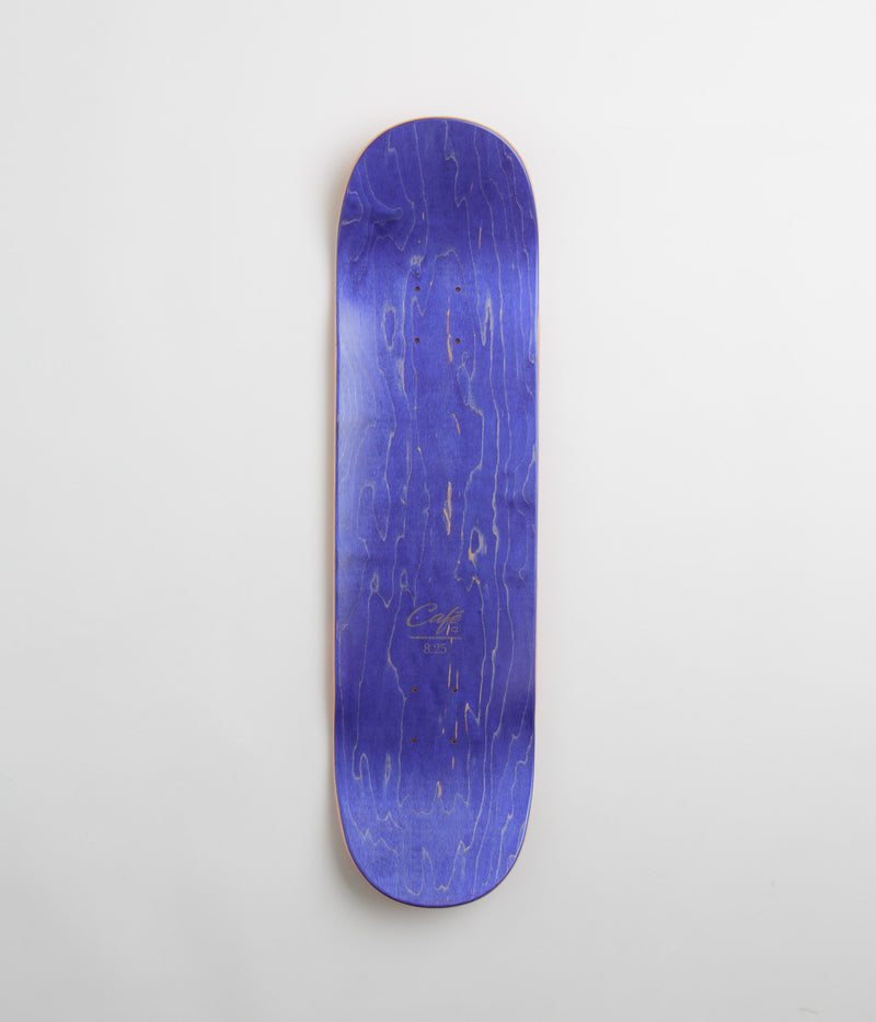 Skateboard Cafe Gaurab Sketches C2 Shape Deck in Orange and 8.25"