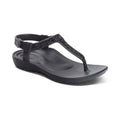 Skyler Thong Sandal #color_black embellished