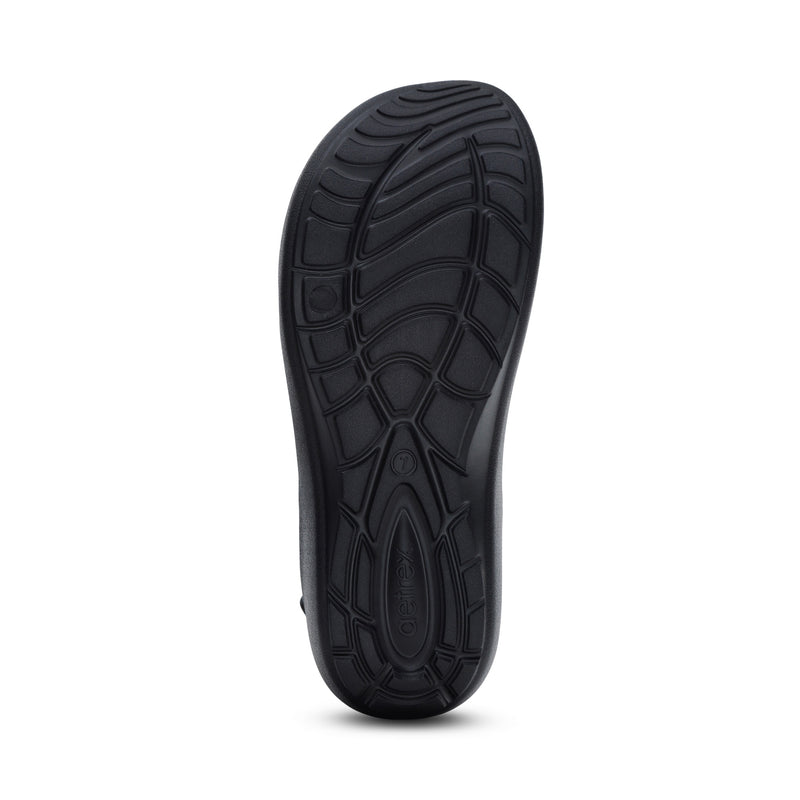 Skyler Thong Sandal #color_black embellished
