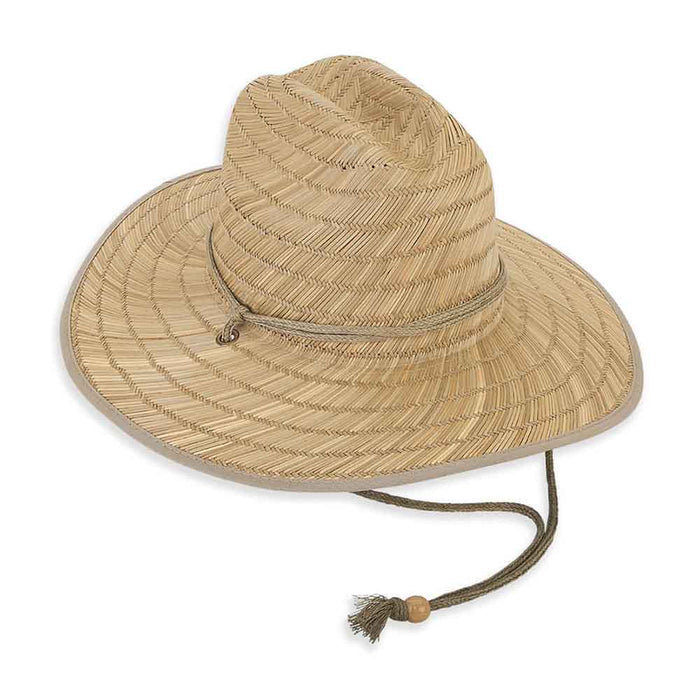 Small Heads Rush Straw Lifeguard Hat - Sunny Dayz™ Petite Hats Lifeguard Hat Sun N Sand Hats