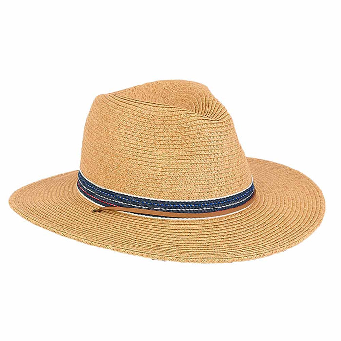 Small Heads Straw Hat with Chin Cord - Sunny Dayz™ Safari Hat Sun N Sand Hats