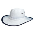 Small Heads Supplex Dimensional Brim Hat - DPC Outdoor Headwear Bucket Hat Dorfman Hat Co. MX288X-WH1 White Jr. S/M (53 - 55 cm)