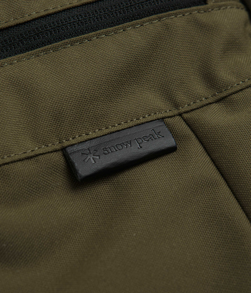 Snow Peak Three Way Business Bag in Brown