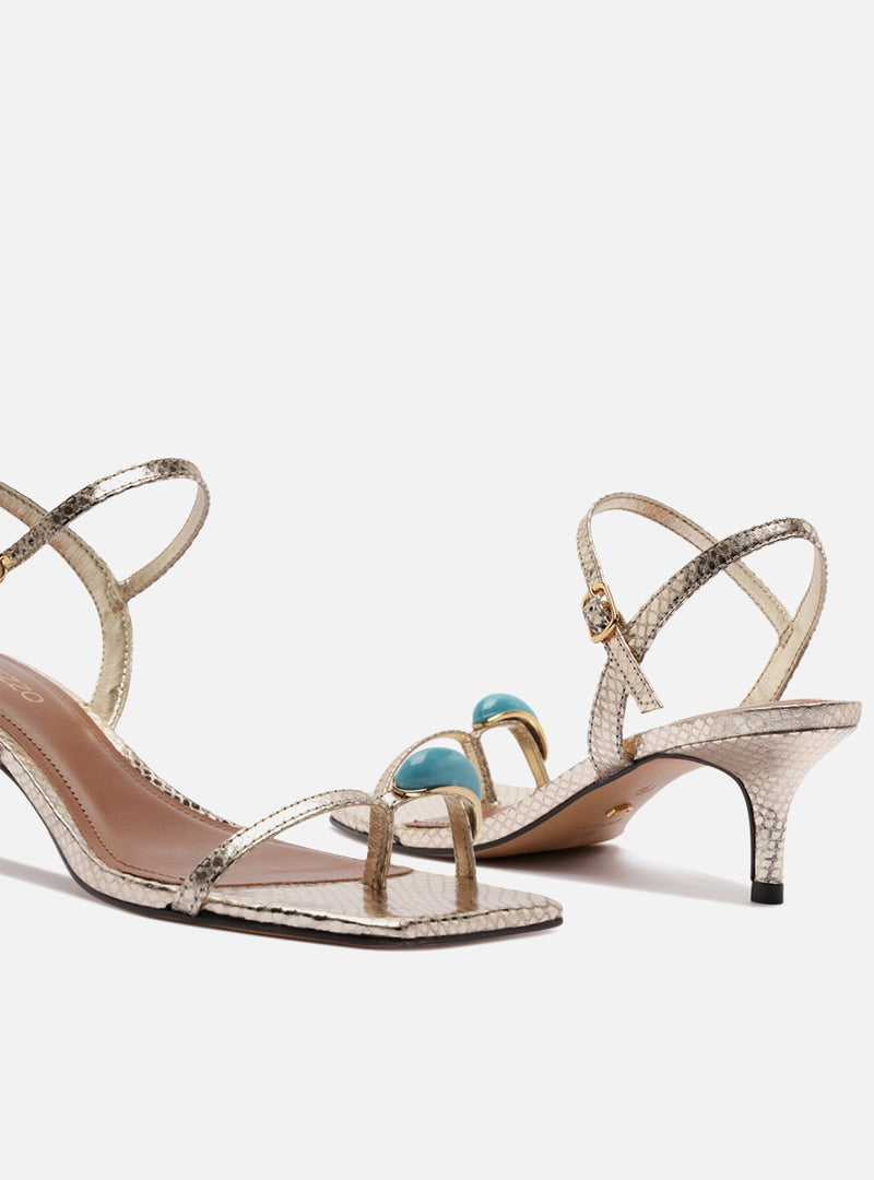 Sofia Mid Stiletto Sandal Sandals U/26