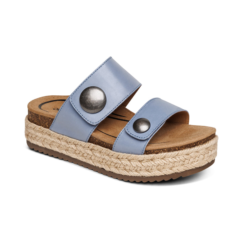 Sofie Platform Sandal #color_blue