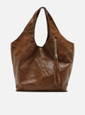 Sonya Large Leather Hobo Handbags R/26