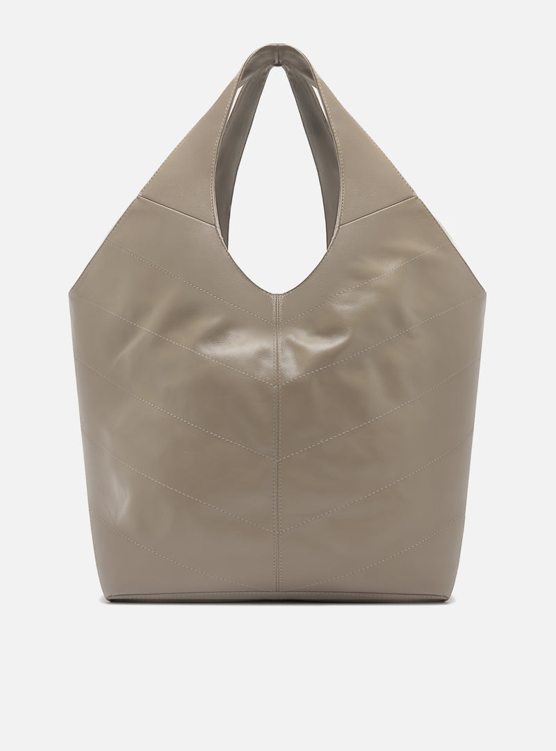 Sonya Large Leather Hobo Handbags R/26