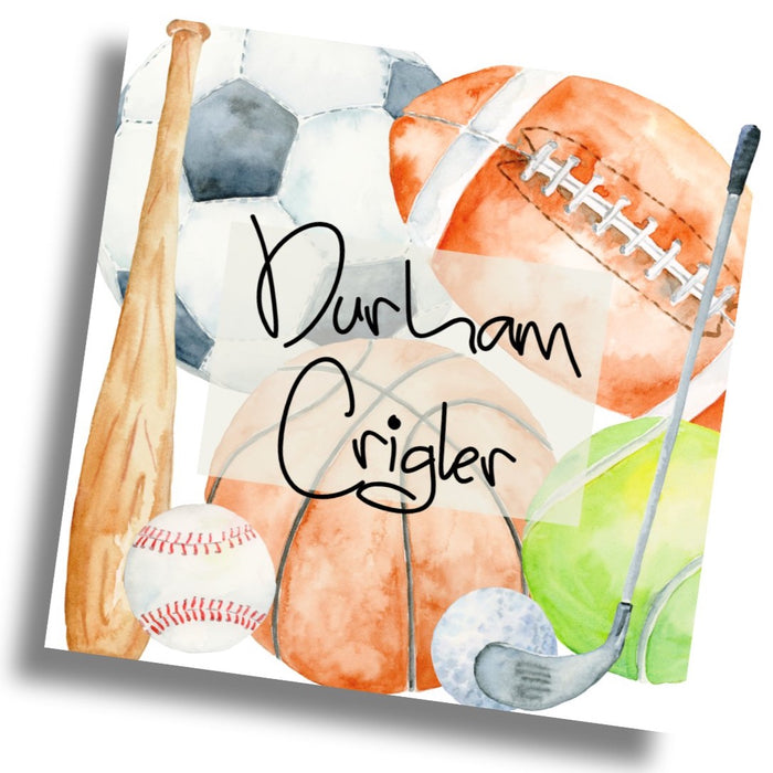 Sports Calling Card
