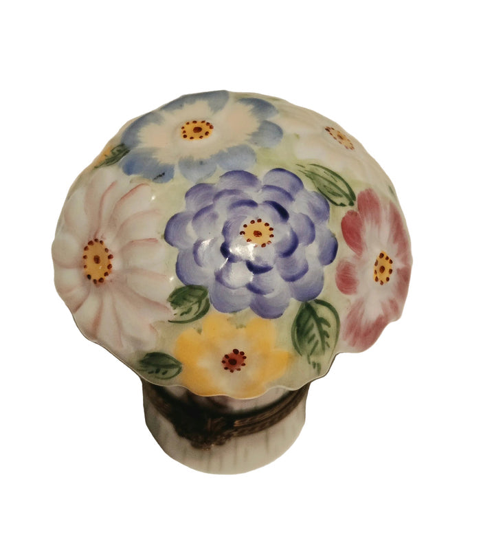 Spring Bouquet of Light Flowers Limoges Box